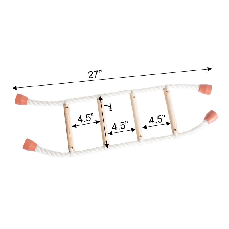 Armarkat Cat Wall Climber Series: Soft Ladder W1907E, Natural Beige - Image 2